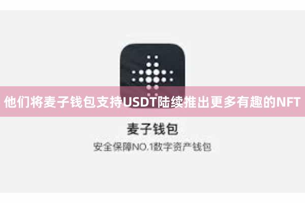 他们将麦子钱包支持USDT陆续推出更多有趣的NFT