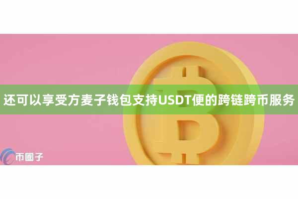 还可以享受方麦子钱包支持USDT便的跨链跨币服务