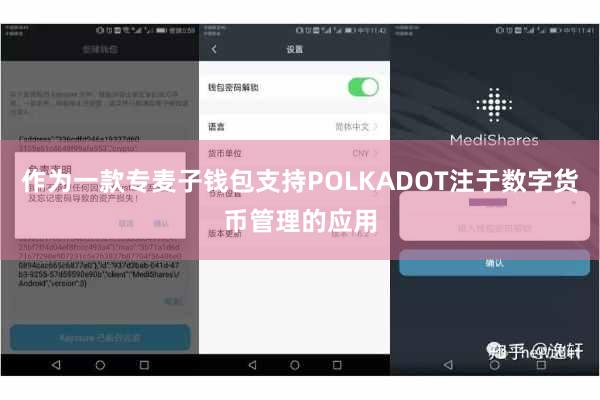 作为一款专麦子钱包支持POLKADOT注于数字货币管理的应用
