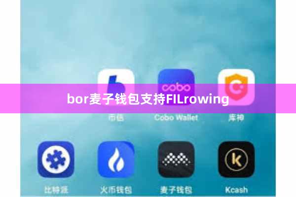 bor麦子钱包支持FILrowing