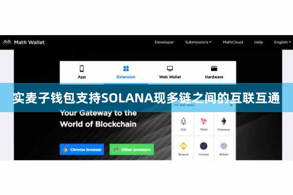 实麦子钱包支持SOLANA现多链之间的互联互通