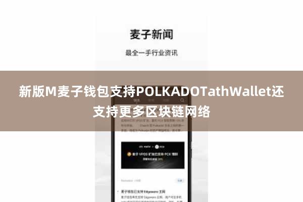 新版M麦子钱包支持POLKADOTathWallet还支持更多区块链网络