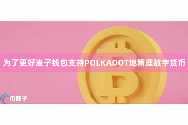 为了更好麦子钱包支持POLKADOT地管理数字货币
